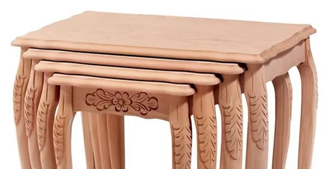 تصویر 4 از میز عسلی چوبی با طراحی ظریف و تمیز